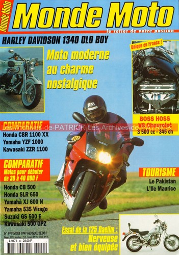 Monde moto honda cbr 1100 - 49,