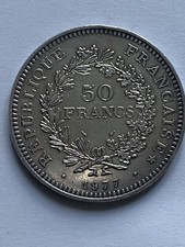 pièce 50 francs en argent