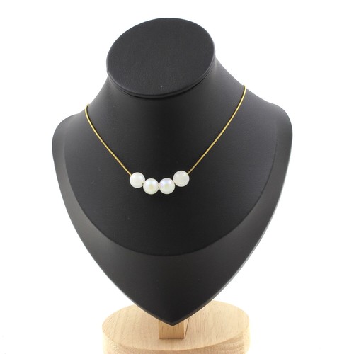 Collier perles pierre de - collier,