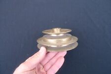 Poulie de vilebrequin moteur Vauxhall 14/40 époque laiton