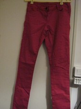 Pimkie Pantalon slim rouge neuf T 34/36