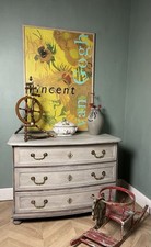 Commode Alsacienne fin XVIIIe - début XIXe - France .