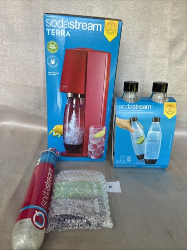 Sodastream terra bundle - bundle, red