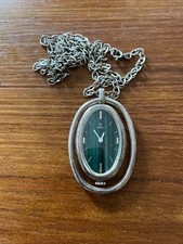 Montre automatique Pendentif en argent Massif et collier YEMA vintage watch