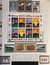TIMBRES  D' ISLANDE   N° 771