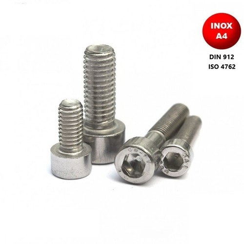 Vis btr inox din 912 - a4, 6