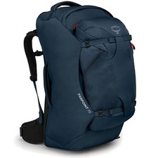 Osprey Farpoint 70 Litres Sac À Dos De Voyage Pour Hommes Sac À Roulettes Bleu