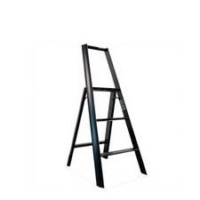 Escabeau pliant aluminium trois marches multifonction