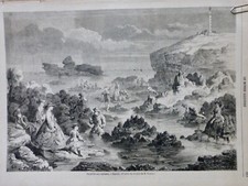 1861 PECHE CREVETTES BIARRITZ