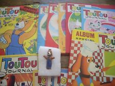 Gros lot la maison de toutou ORTF collection albums figurine journal de toutou++