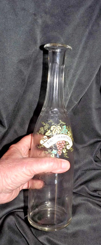 Ancienne bouteille émaillée - ancienne,