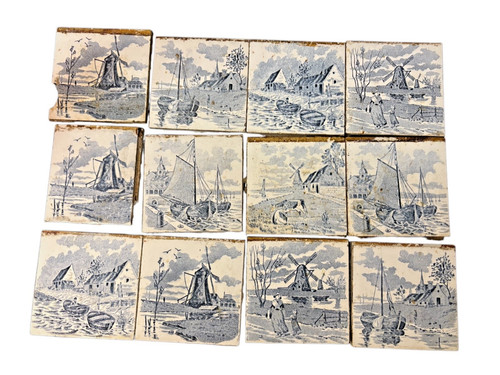Ancien lot carreaux - ancien,