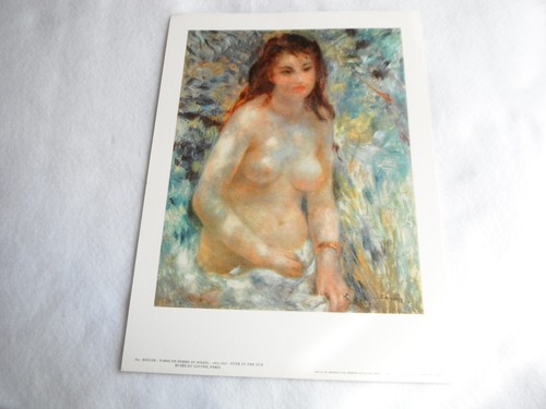 Ancienne lithographie renoir - ancienne, a.renoir