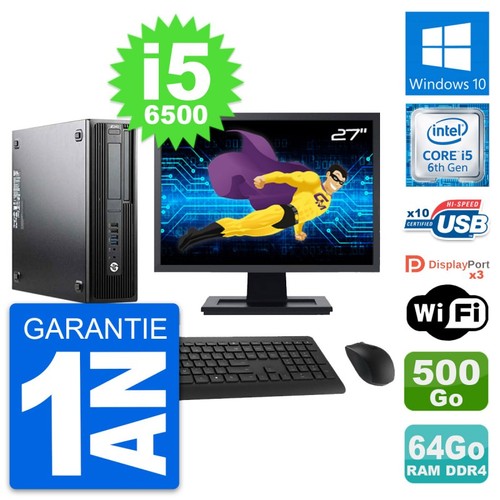 Z240 sff ecran intel - pc,
