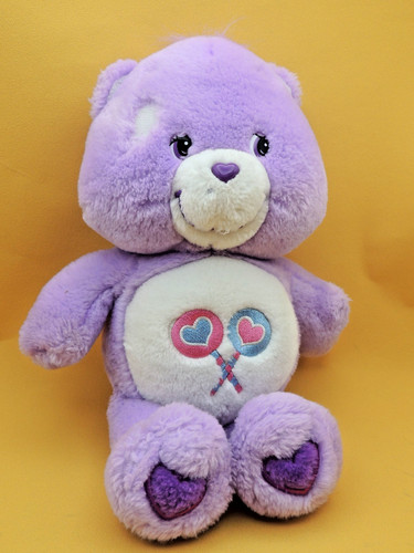 Bisounours share bear violet - bisounours,