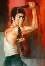 TOILE TABLEAUX  BRUCE LEE