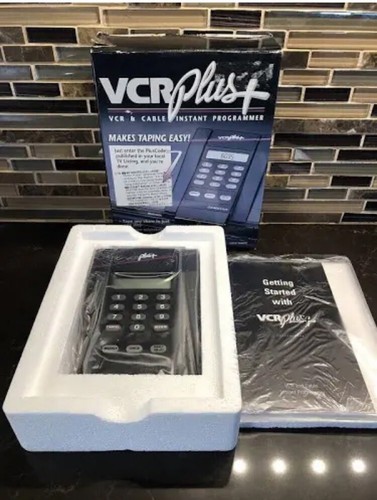 Vcr plus instant programmer - vcr, plus+