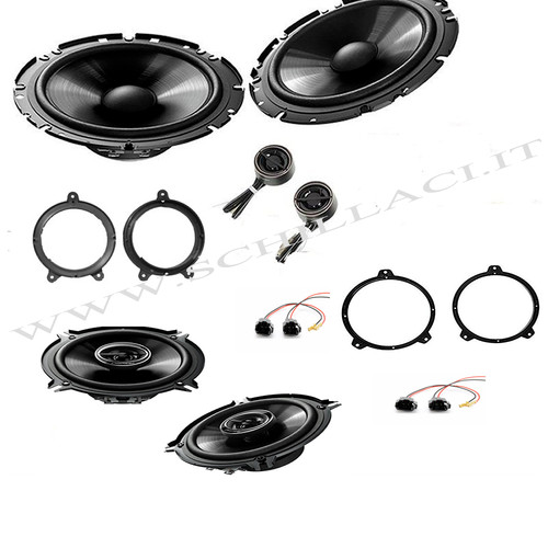 Kit enceintes haut parleurs - kit, 6
