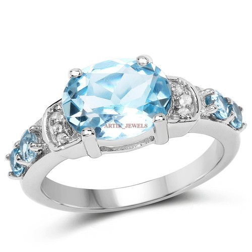 Naturel bleu gemme - bleu, topaze