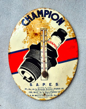 RARE Glaçoide CHAMPION Bougie