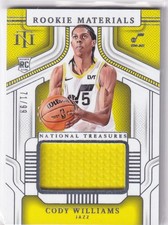 2024-25 Panini NT NBA No. RM-CWI Cody Williams Starter Patch 71/99
