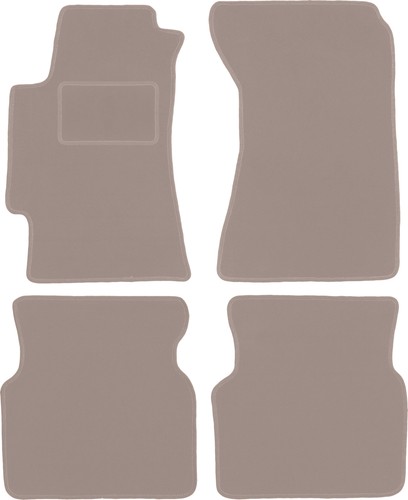 Tapis sol velours beige - velours,