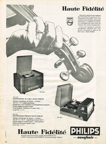 Publicite advertising 1958 - advertising,