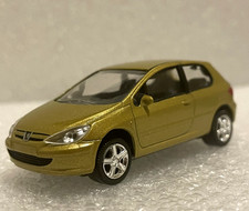 Miniature Norev Peugeot 307 phase 1 3 inches 1/64 1:64 Métal Très bon état