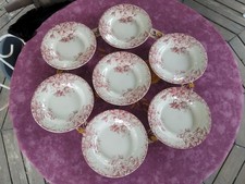 7 Assiettes Creuses Porcelaine
