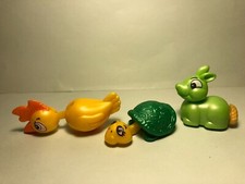 L12  - 3 KINDER roulants 1998 -  TORTUE K98 115 / LAPIN K98 113 / K98 114 poule