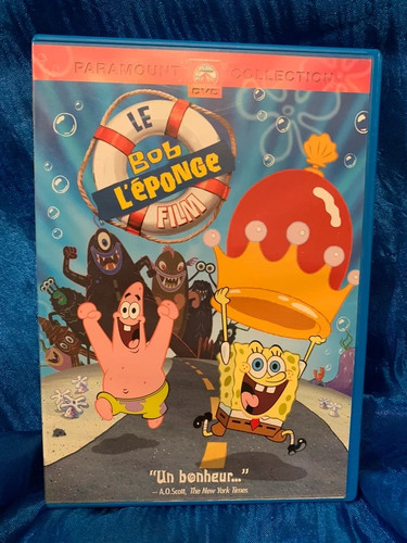 Dvd bob éponge film - l'éponge,