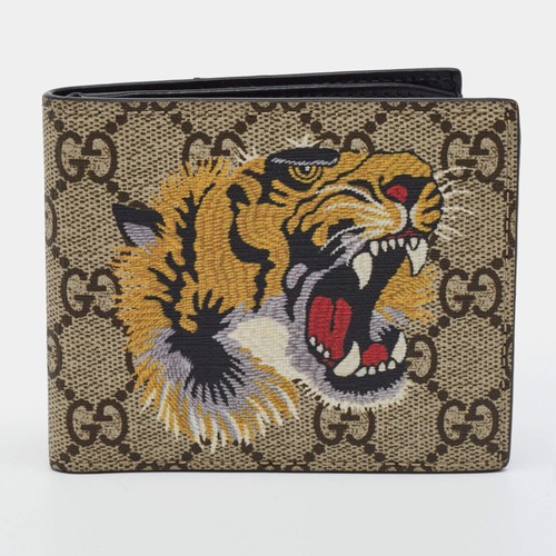 Portefeuille gucci tiger print - portefeuille,