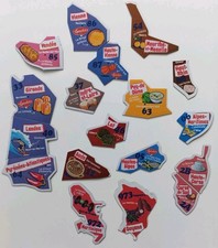 Lot magnets le gaulois départ'aimant Departements