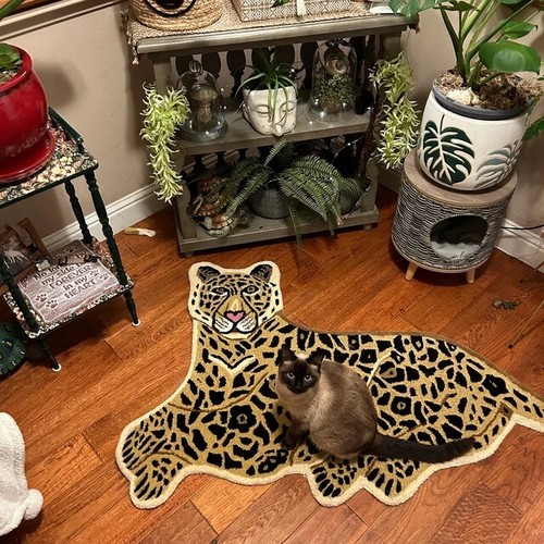 Tapis fausse fourrure - en,