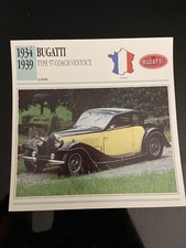 1934 - 1939 Bugatti Type 57