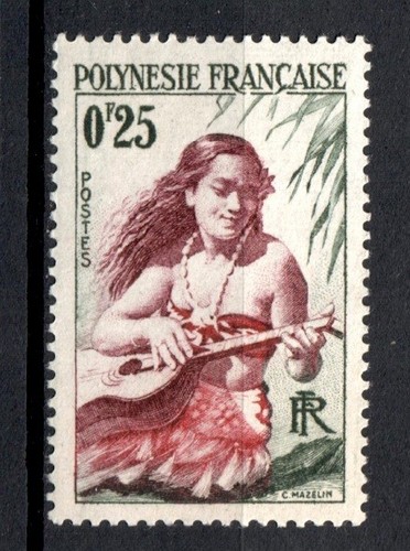 Stamp timbre polynésie - stamp,