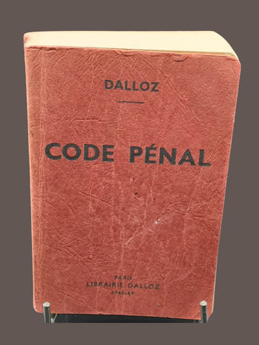Code pénal dalloz - pénal, 1968-1969