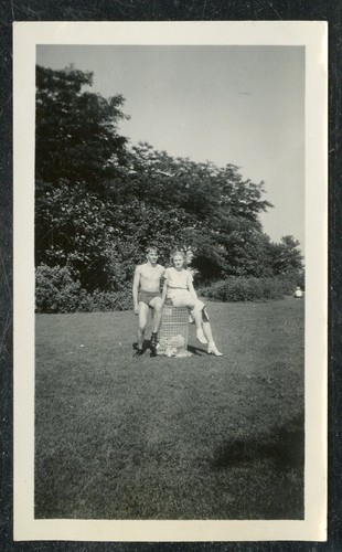 1940 svintage photo shirtless - photo,