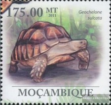 Timbres Mosambik 2011 Mi 4321 neuf avec gomme originale 2011 tortues (Geochelone