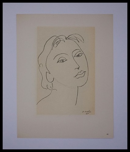 Henri matisse portrait jeune - :,