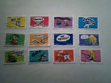 année 2025      astérix      série compléte oblitérée