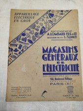 Ancien Catalogue Magasins