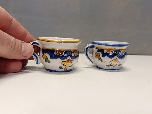Lot anciens petits pots - lot,