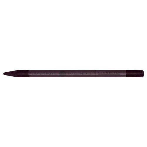 Crayon pastel noir - -, bougie