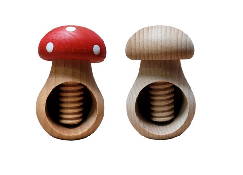 Casse noix bois de - 2x, en
