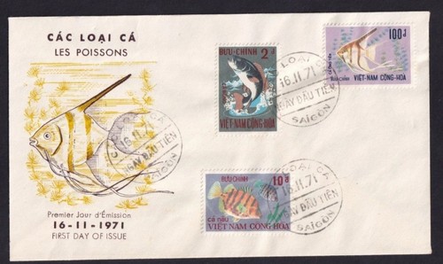Fdc viet nam 16 11 - fdc, 16/11/1971