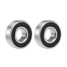 Roulement à billes à gorge profonde 6202-2RS 15x35x11mm double étanchéité lot 2