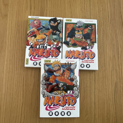 Lot manga naruto tomes 1 - naruto, à