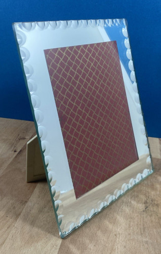 Ancien cadre photo miroir
