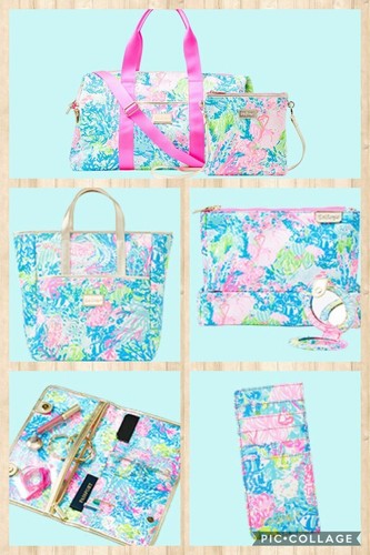 New lilly pulitzer duffel - new, 7